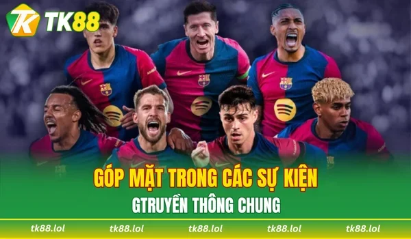 Góp mặt trong các sự kiện truyền thông chung